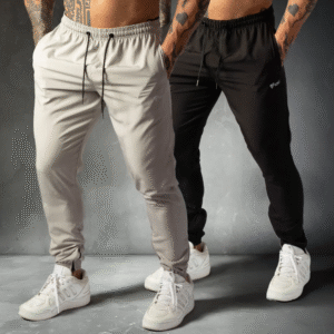 kit 2 calças jogger tactel com elastano impulse